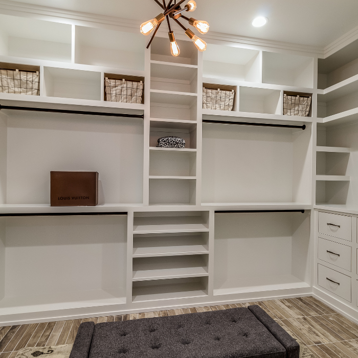 Then, we design your dream closet and install it